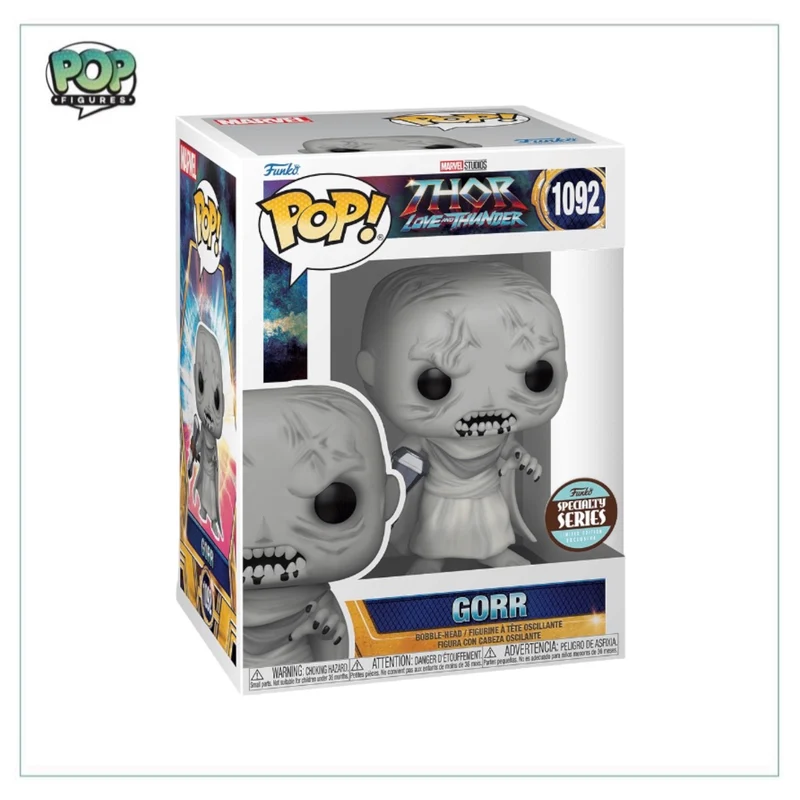 Gorr #1092 (w/ Stormbreaker) Funko Pop! - Thor Love & Thunder - Specialty Series