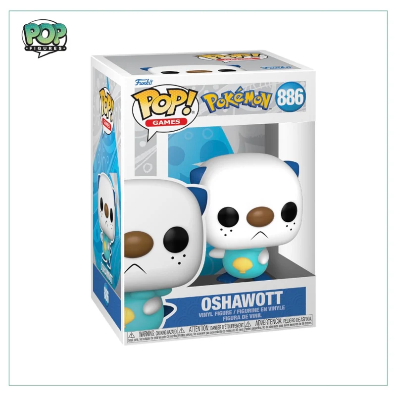 Oshawott #886 Funko Pop! - Pokemon - Games