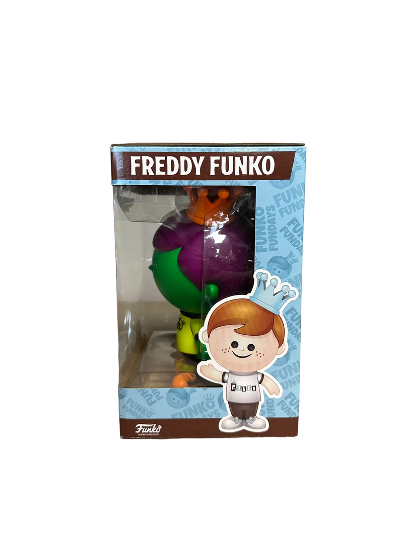 Freddy Funko Black Light (Green & Purple) Retro Vinyl Figure! - SDCC 2017 Exclusive LE100 Pcs - Condition 7/10