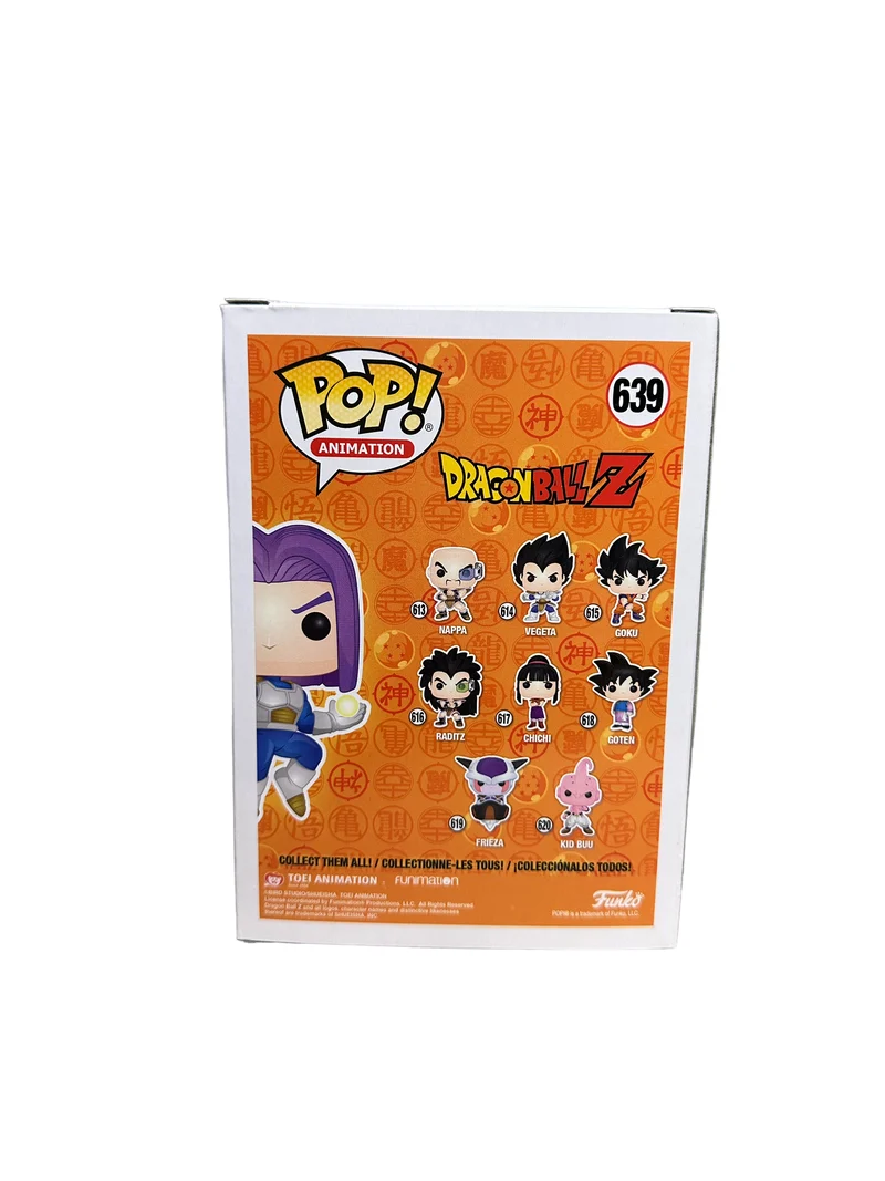 Future Trunks #639 (Metallic Chase) Funko Pop! - Dragon Ball Z - Hot Topic Exclusive - Condition 8.5/10