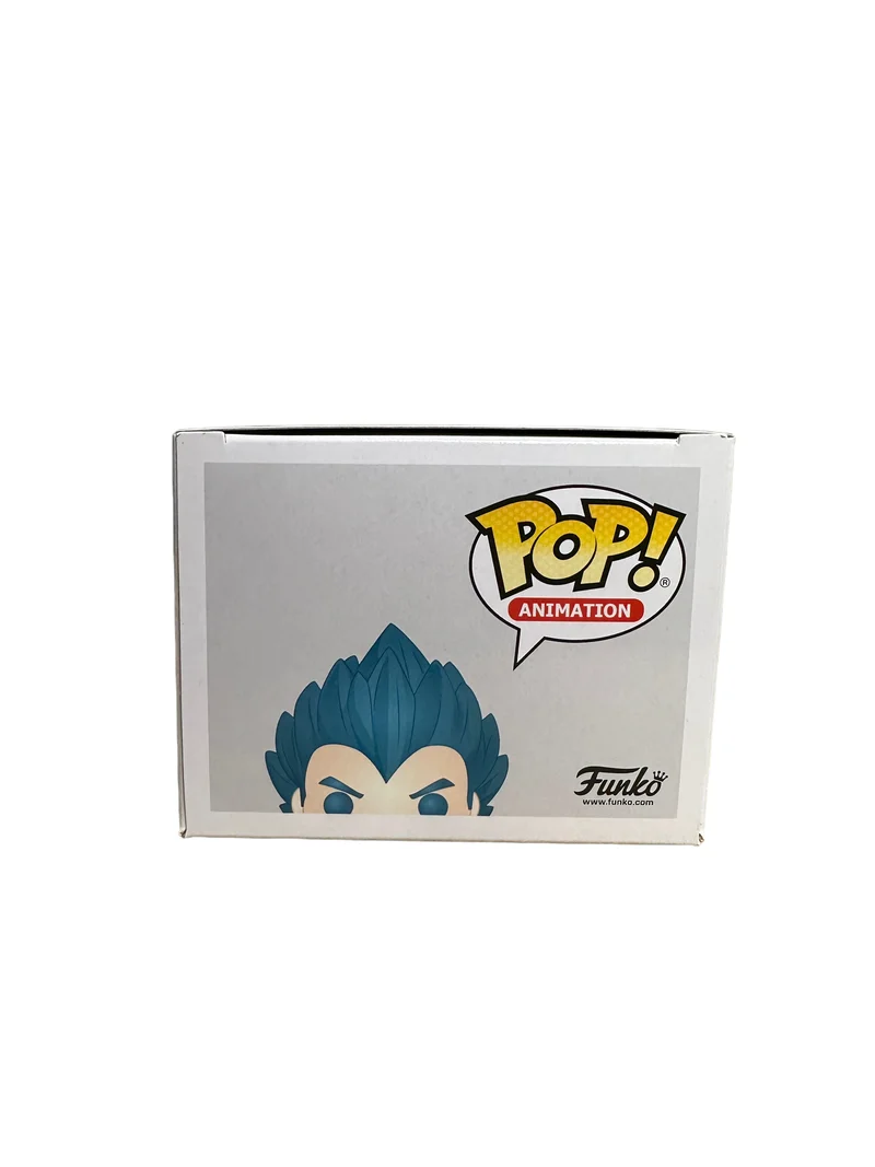 Vegeta Powering Up #713 (Metallic Chase) Funko Pop! - Dragon Ball Super - Chalice Collectibles Exclusive - Condition 8.75/10