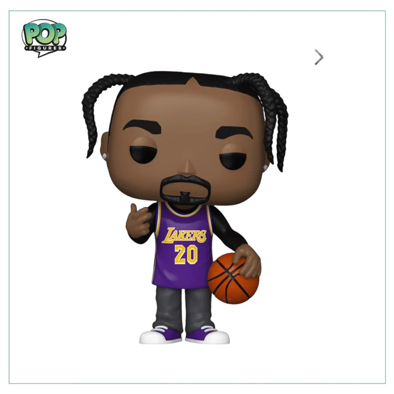 Snoop Dogg #303 (Lakers Jersey) Funko Pop! - Rocks - The Dogg House x Funko Exclusive LE15000 Pcs