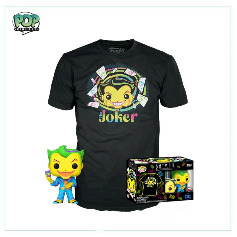 POP & Tee! DC - The Joker Blacklight