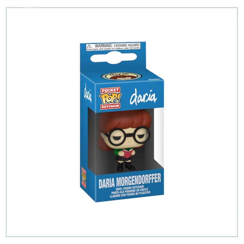 Daria Morgendoffer Funko Pocket Pop Keychain - Daria