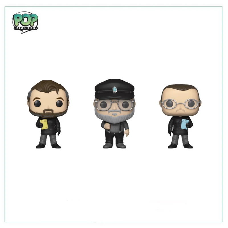 The Creators Deluxe 3 Pack Vinyl! Game Of Thrones, 2018 NYCC Exclusive