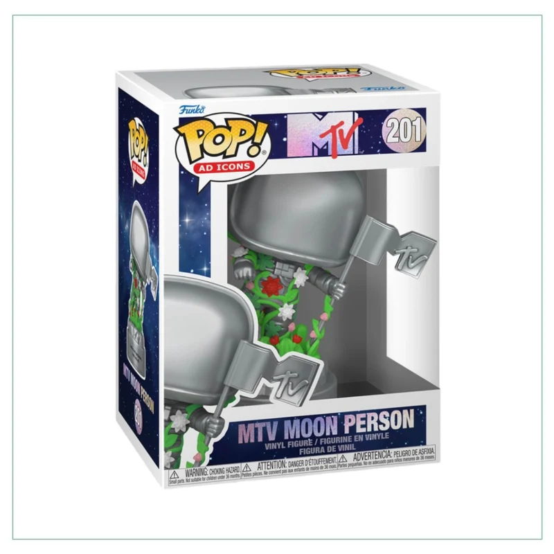 MTV Moon Person #201 Funko Pop! AD Icons