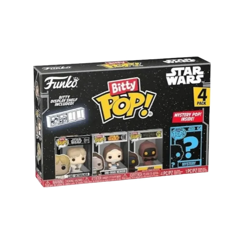 Luke Skywalker 4 Pack Bitty Funko POP! - Star Wars - Chance Of Chase