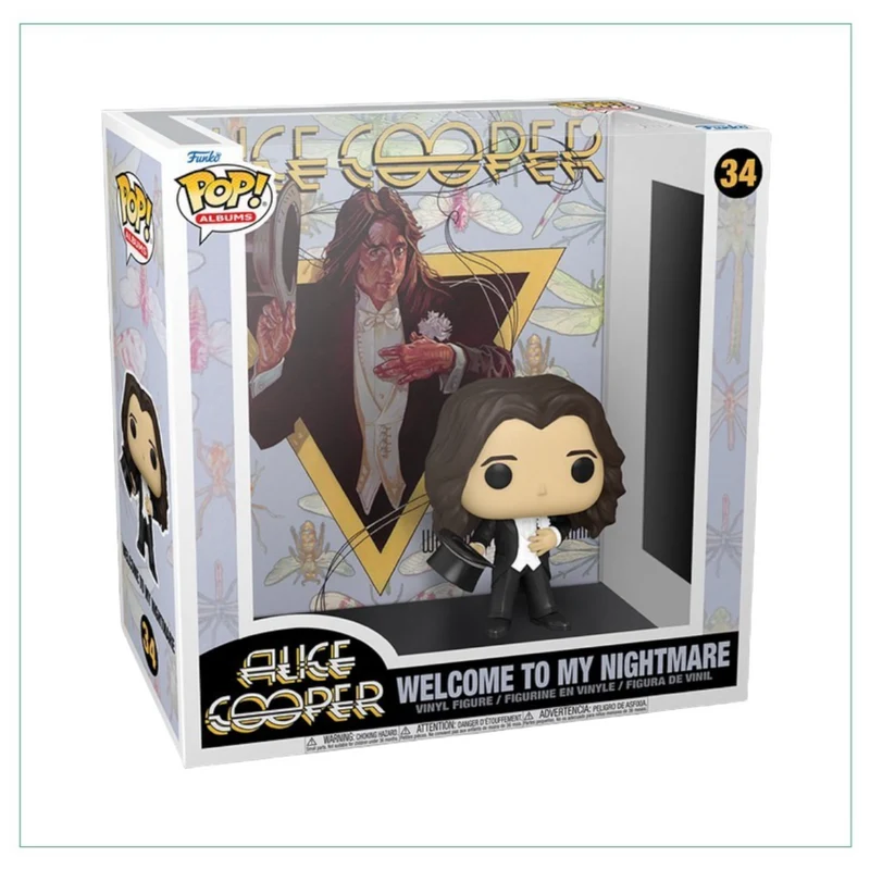 Welcome to my nightmare #34 Funko Pop! Album Alice Cooper