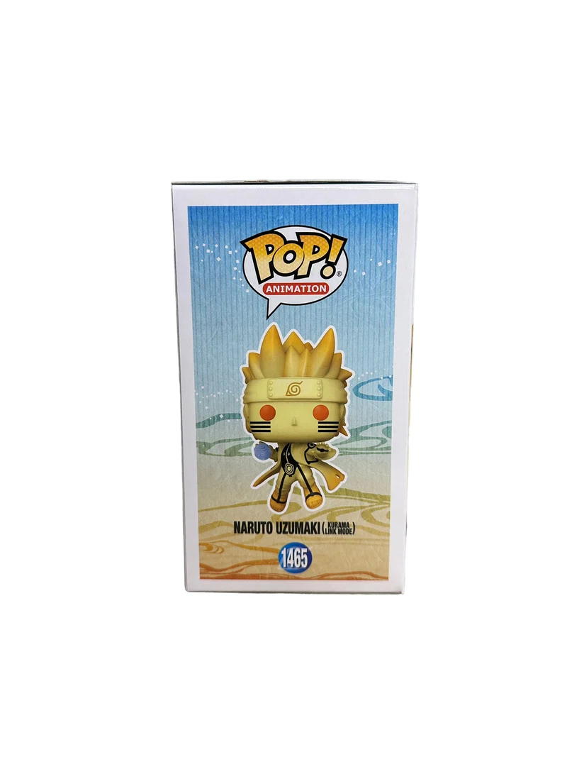 Naruto Uzumaki (Kurama Link Mode) #1465 (Glow Chase) Funko Pop! - Naruto Shippuden - AAA Anime Exclusive - Condition 9/10