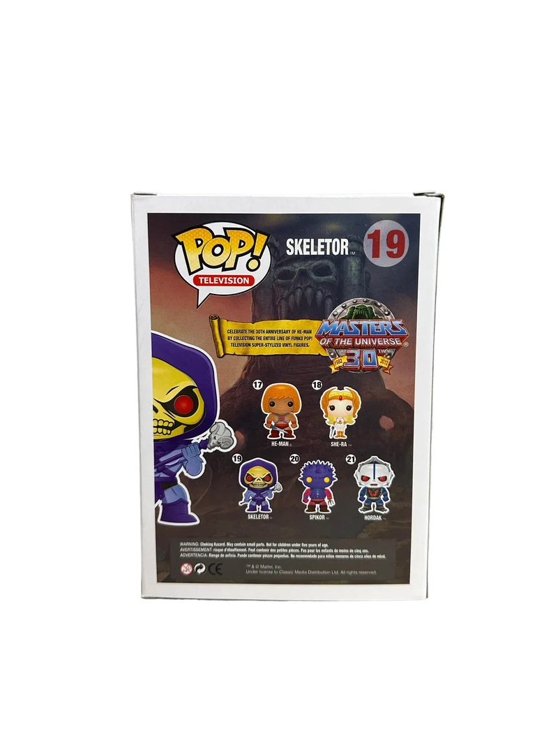 Skeletor #19 (Glows in the Dark) Funko Pop! - Masters of the Universe - Gemini Collectibles Exclusive LE480 Pcs - Condition 8.75/10