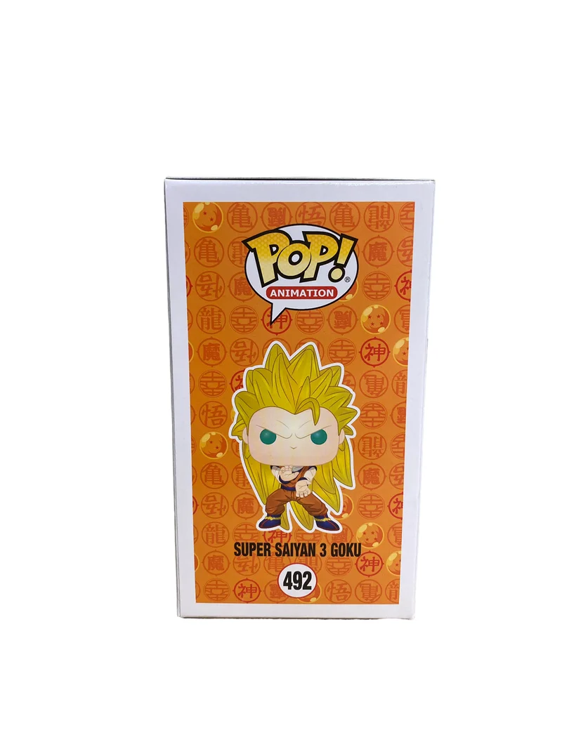 Super Saiyan 3 Goku #492 (Glow in the Dark) Funko Pop! - Dragon Ball Z - GameStop Exclusive - Condition 9/10