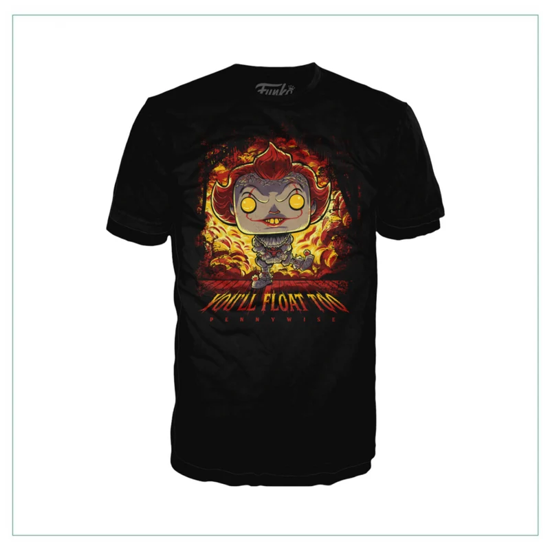 Pennywise Flame Funko Tee! IT