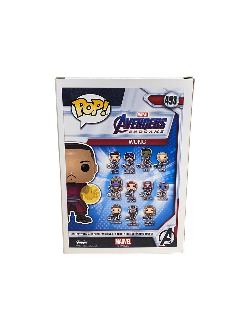 Wong #493 Funko Pop! - Avengers Endgame - SDCC 2019 Official Convention Exclusive - Condition 8.5/10