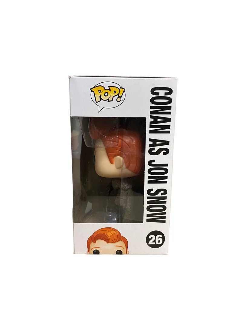 Conan As Jon Snow #26 Funko Pop! - Conan / Game Of Thrones - SDCC 2019 Exclusive - Condition 7.5/10