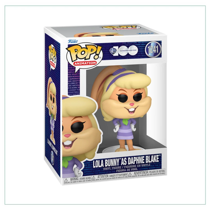 Lola Bunny as Daphne Blake #1241 Funko Pop! Looney Tunes X Scooby Doo