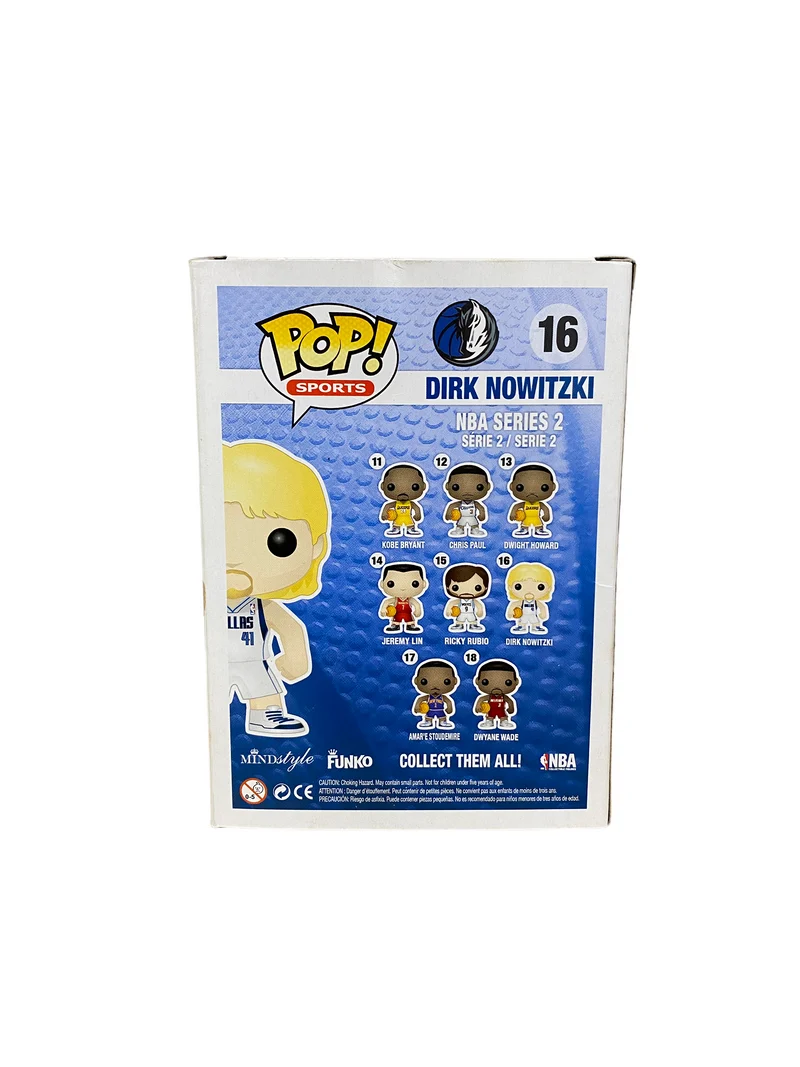 Dirk Nowitzki #16 Funko Pop! - NBA - 2013 Pop! - Condition 7.5/10