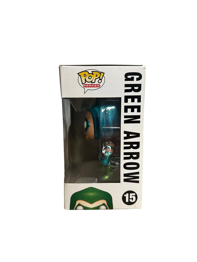 Green Arrow #15 (Metallic) Funko Pop! - DC Universe - Gemini Collectibles Exclusive LE240 Pcs - Condition 7/10