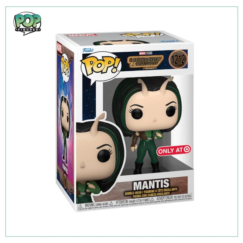 Mantis #1212 Funko Pop! - Guardians of the Galaxy Vol 3 - Target Exclusive