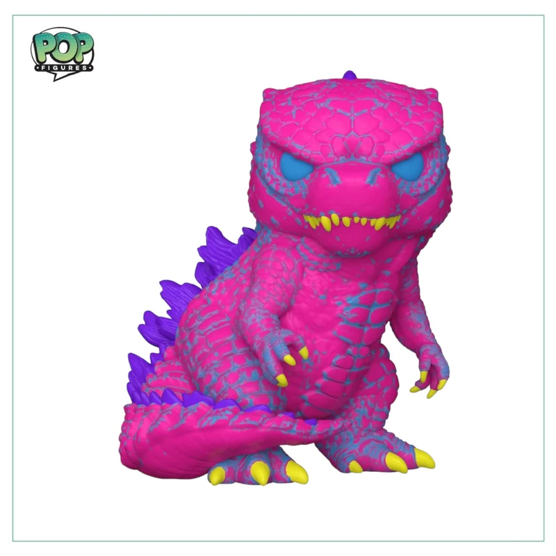 Godzilla #1348 Funko Pop! - Godzilla vs Kong - Blacklight - Entertainment Earth Exclusive