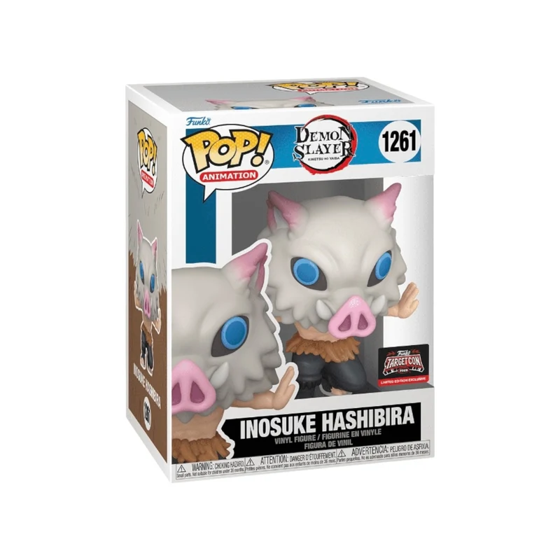 Inosuke Hashibira #1261 Funko Pop! - Demon Slayer - Target Con 2023 Exclusive