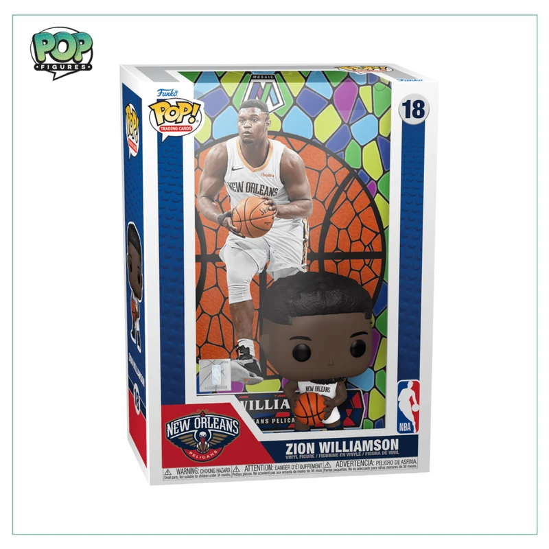 Zion Williamson #18 Funko POP! Trading Cards