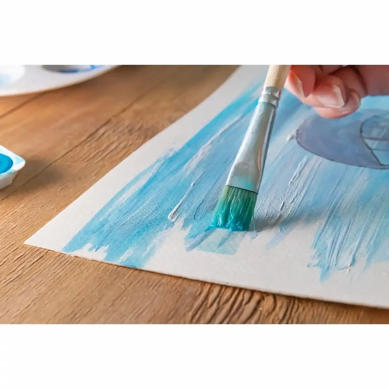 Idena Aquarellmalblock 300g/m² kopfgeleimt DIN A4 30 Blatt