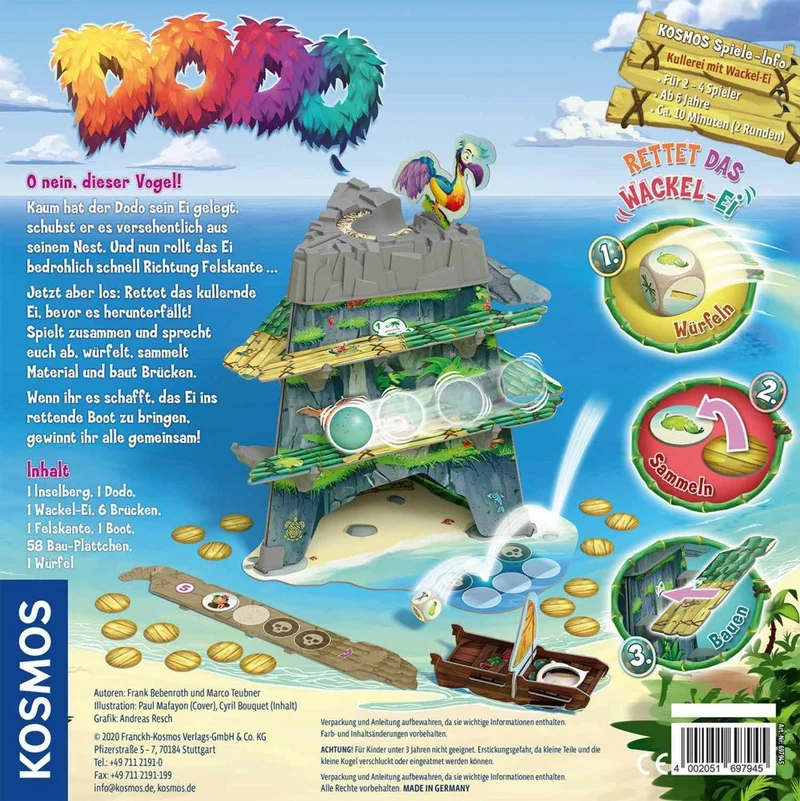 Dodo - Rettet das Wackel-Ei!