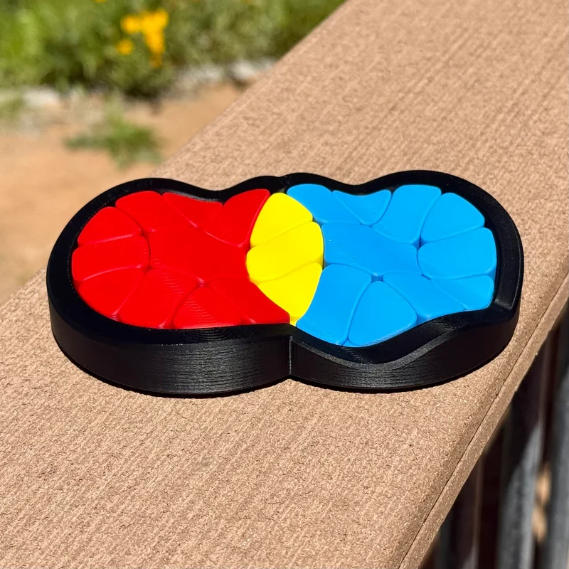 Kanyon Wavy 2-Circle Puzzle
