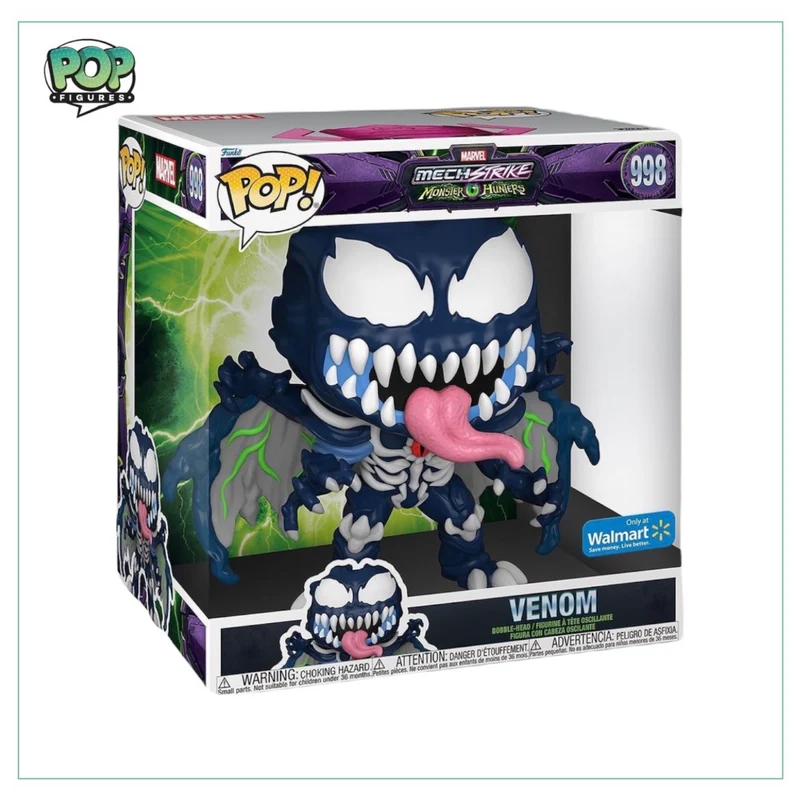 Venom #998 Deluxe 10" Funko Pop! Mech Strike Monster Hunters Soldier - Walmart Exclusive