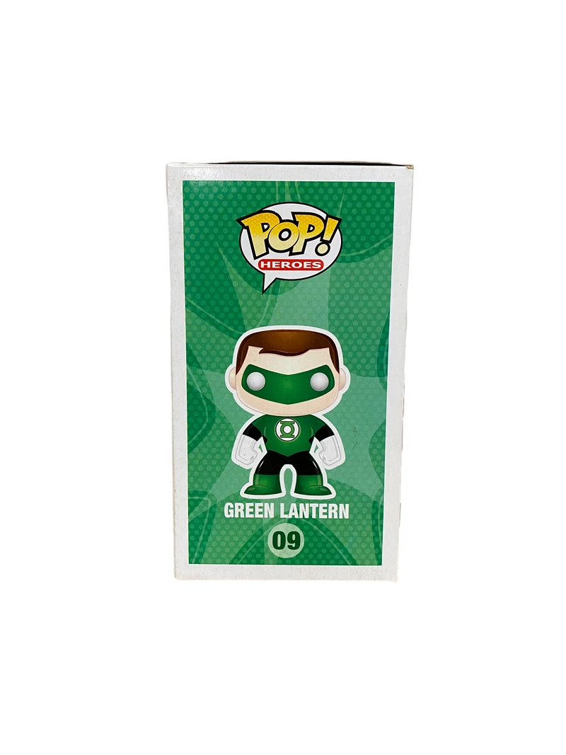 Green Lantern #09 (Glows In The Dark) Funko Pop! - DC Universe - SDCC 2010 Exclusive LE240 Pcs - (Clamshell Box Replacement) - Condition 8.5/10