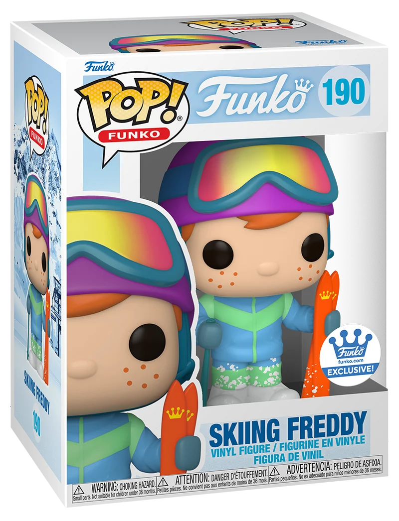Skiing Freddy #190 Funko Pop! Funko Exclusive