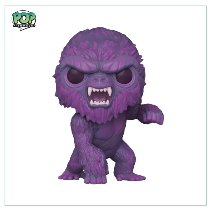 Neon City Kong #1016 Deluxe 10” Funko Pop! - Godzilla vs Kong - Walmart Exclusive