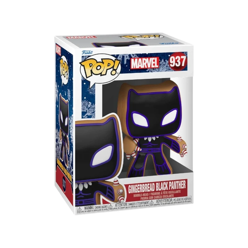 Gingerbread Black Panther #937 Funko Pop! - Marvel