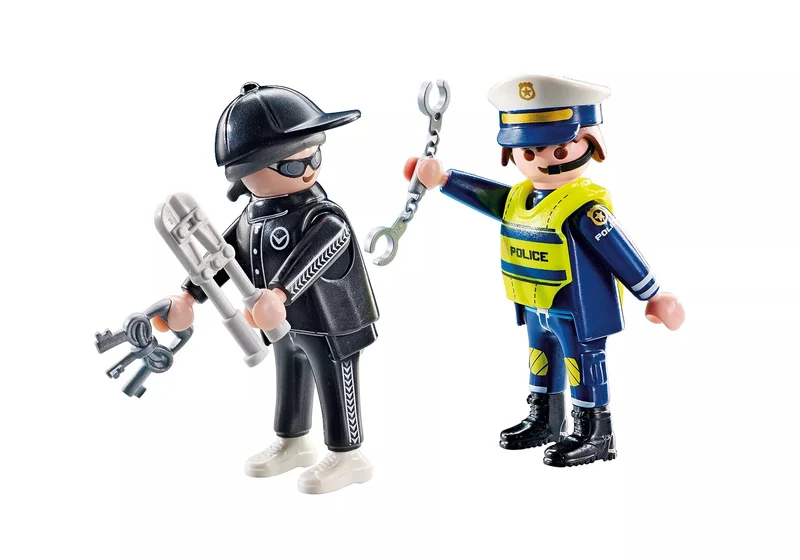 Playmobil®Duo Pack - 71804 Polizist und Einbrecher