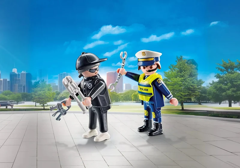 Playmobil®Duo Pack - 71804 Polizist und Einbrecher