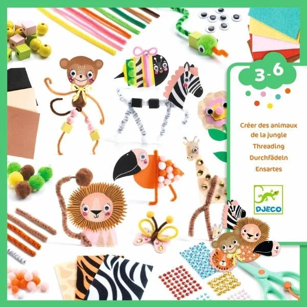 Kreativbox Dschungeltiere – Djeco