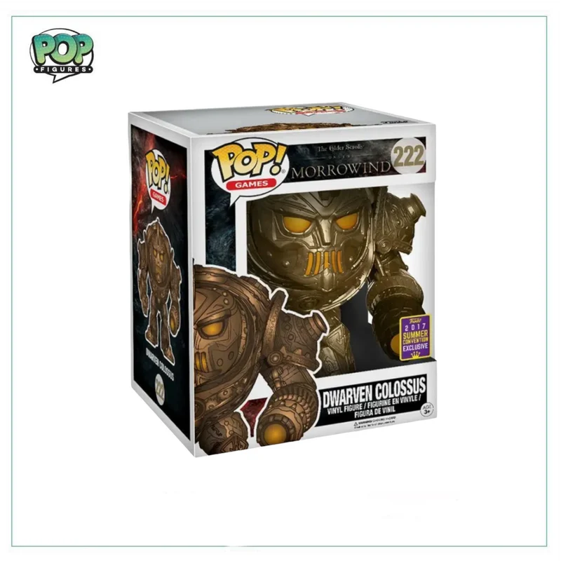 Dwarven Colossus #222 Deluxe Funko Pop! Morrowind - 2017 SDCC Shared Exclusive