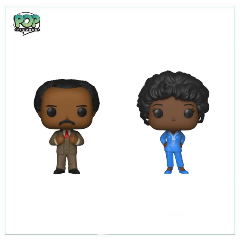 George & Louise Jefferson Deluxe Funko 2 Pack! The Jeffersons - Target Exclusive