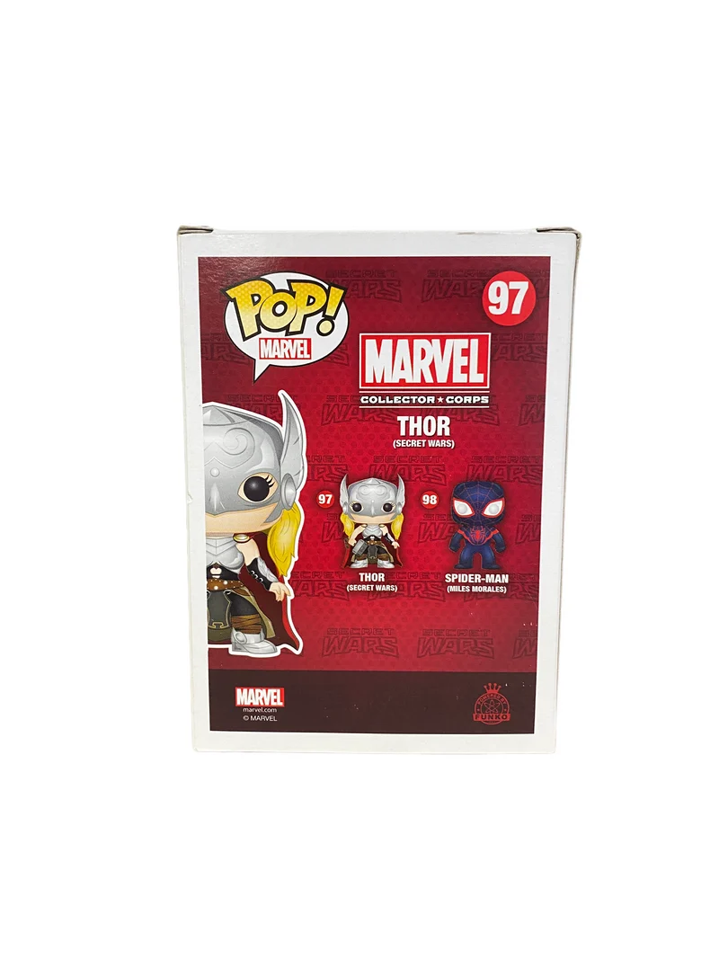 Thor (Secret Wars) #97 Funko Pop! - Marvel Collector Corps Exclusive - Condition 8.5/10
