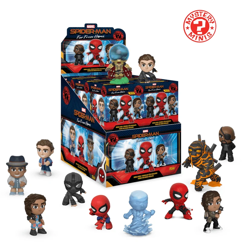 Spider-Man Funko Mystery Mini! Marvel - Spider-Man Far From Home