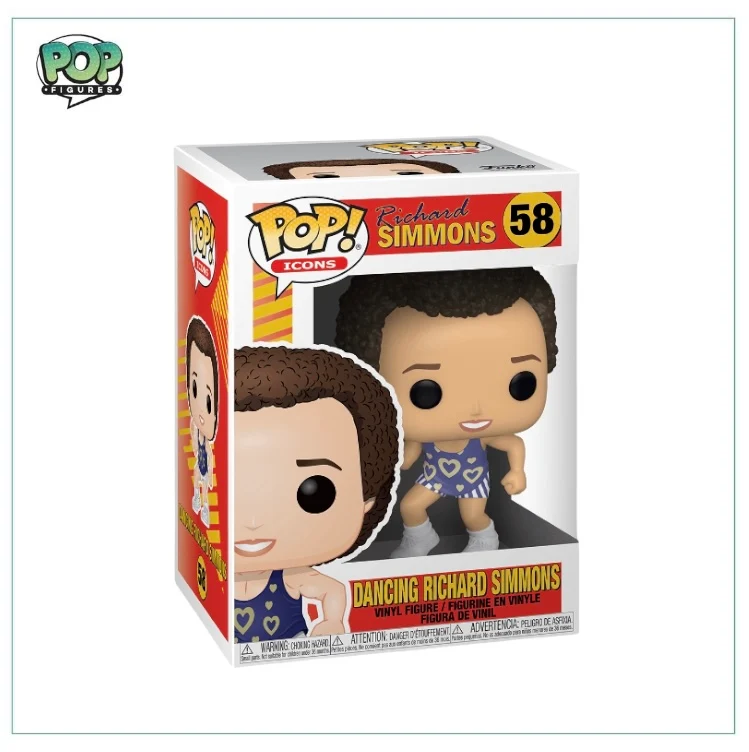 Dancing Richard Simmons #58 Funko Pop! Pop Icons