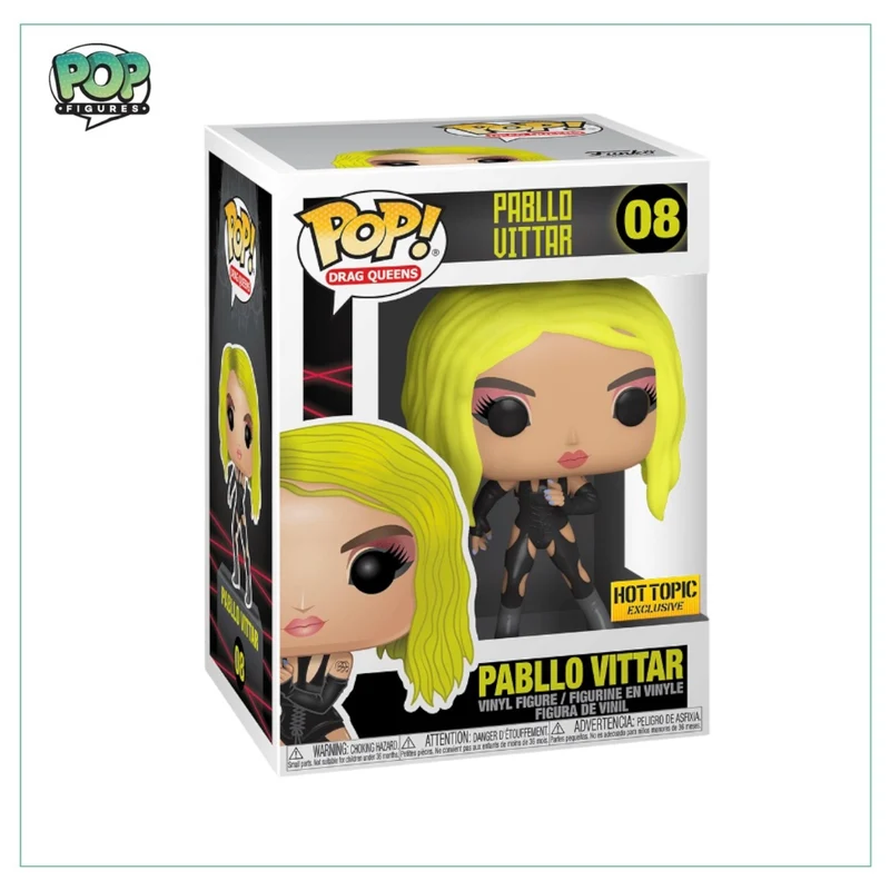 Pabllo Vittar #08 Funko Pop! - Drag Queens - Hot Topic Exclusive