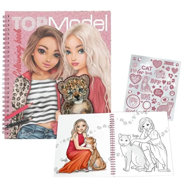 TOPModel Malbuch LEOHEART – Malbuch – Depesche