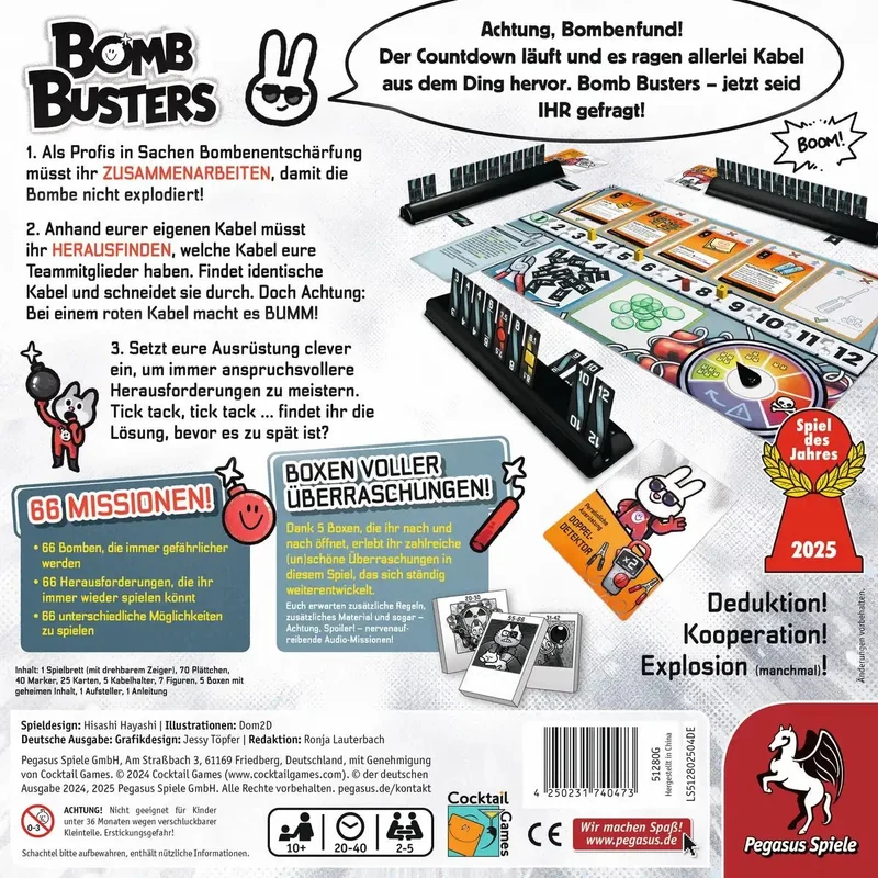 Bomb Busters - Spiel des Jahres 2025