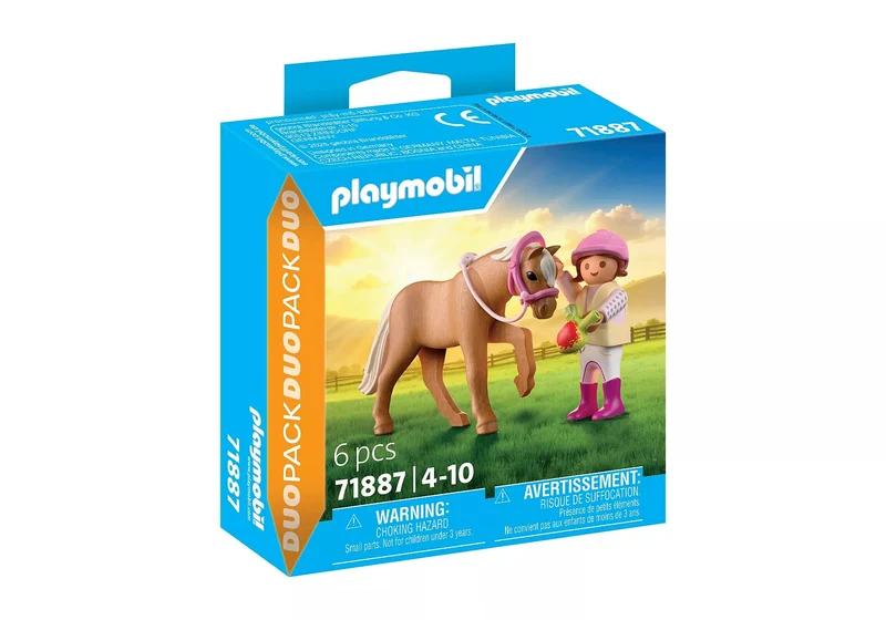 Playmobil®Duo Pack 71887 - DuoPack Mädchen mit Pony