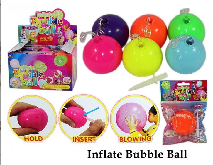 Fun Ball Glitter – aufblasbarer Ball bis 50 cm