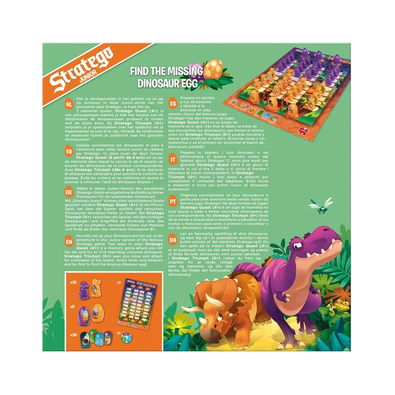 Stratego Junior Dinos – Taktisches Dinosaurier-Spiel