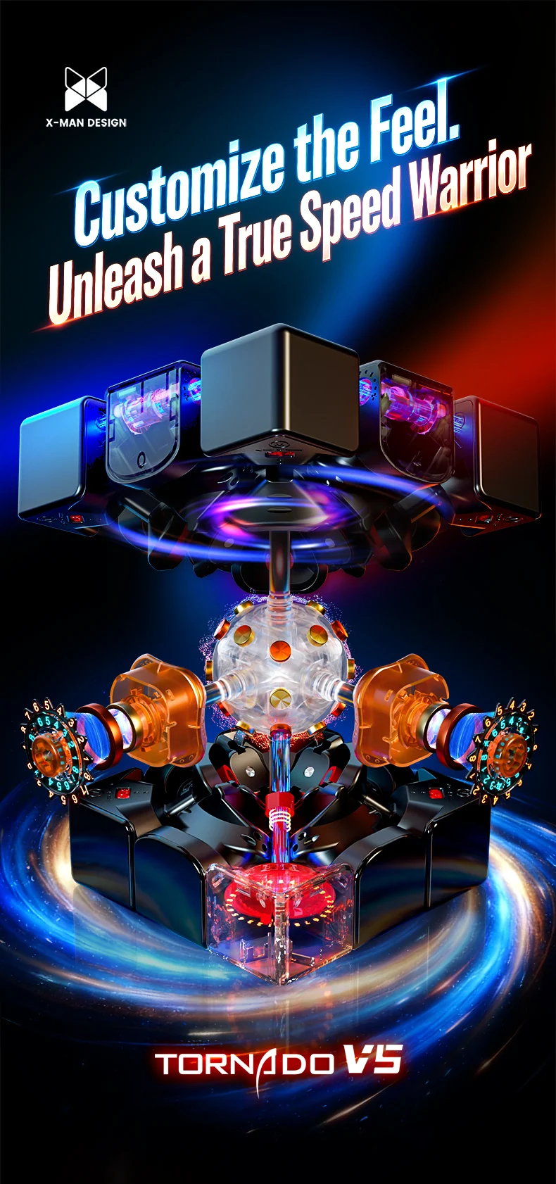X-Man Tornado V5 3x3 (Flagship UV)