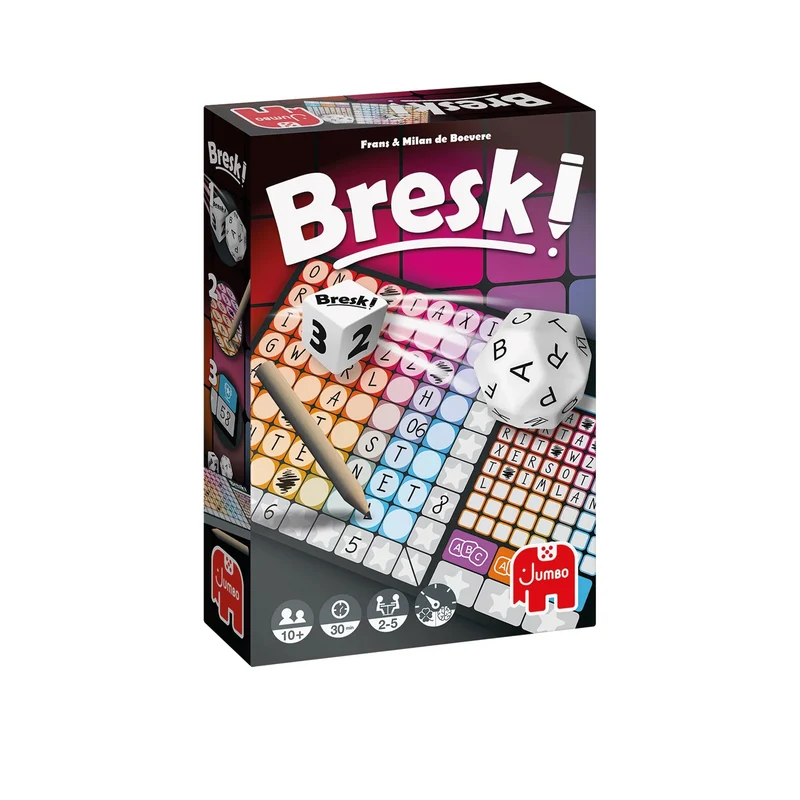 Bresk! – Taktisches Wort- und Würfelspiel