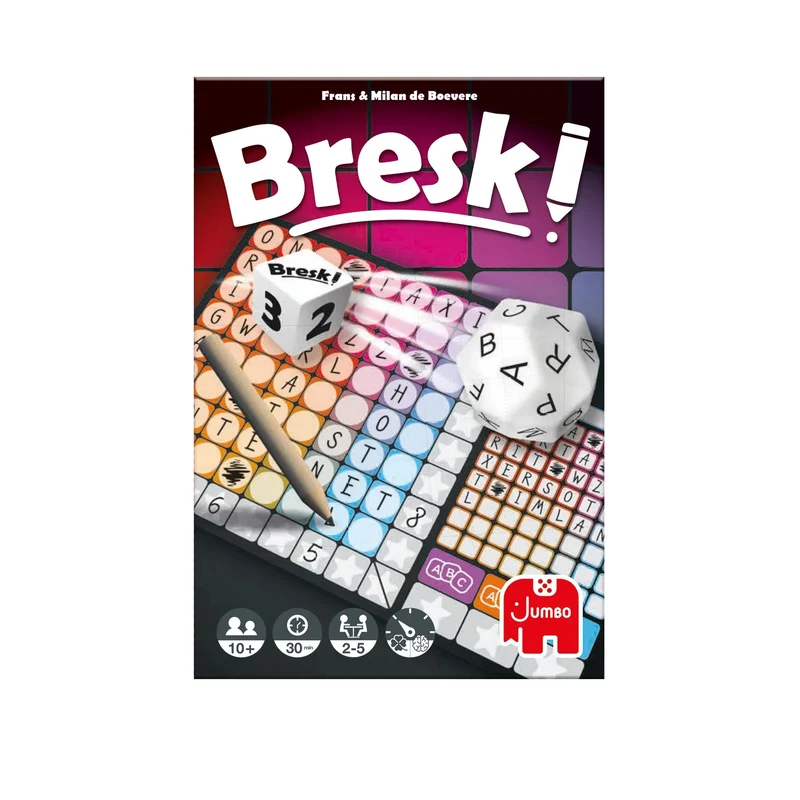 Bresk! – Taktisches Wort- und Würfelspiel